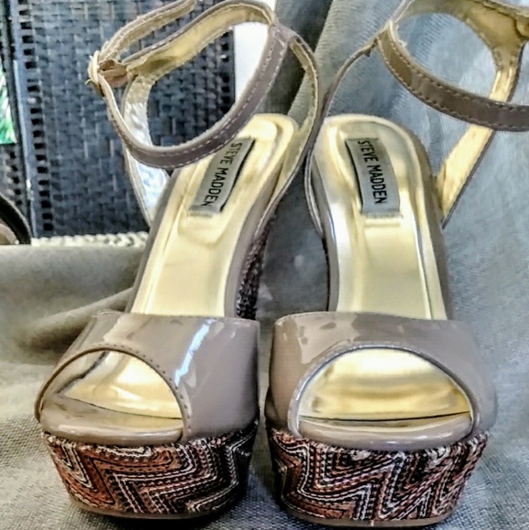 Steve Madden P. Wild Bronze Gold Like 7.5 - Picture 6 of 7